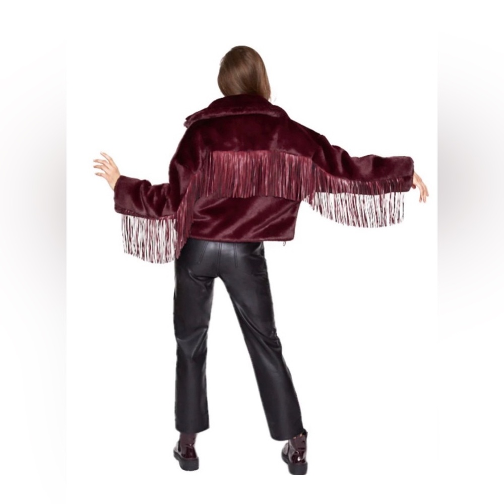 Blue Revival Dancing In The Moonlight Vegan Fur Jacket